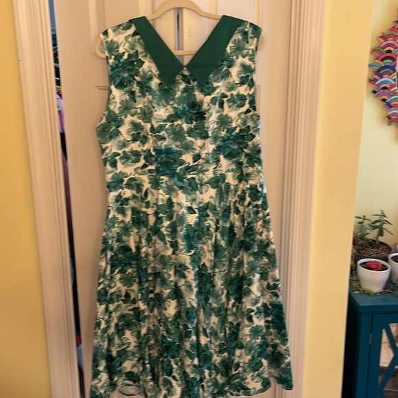 Trashy Diva Jade Watercolor Honey EUC sz 18 - Picture 3 of 3